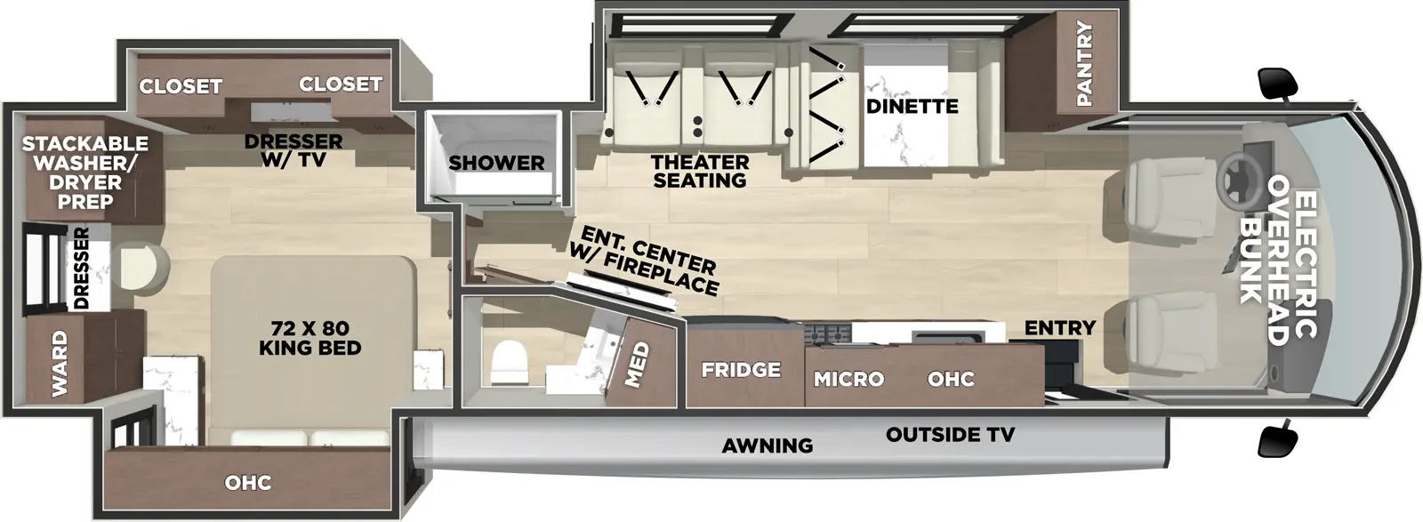 Georgetown 5 Series Gt5 34M5 Floorplan